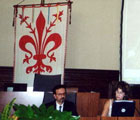 Internationale Konferenz im Palazzo Vecchio